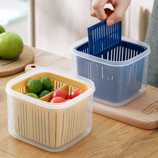 Kitchen Colander Stackable Food Storage Bin