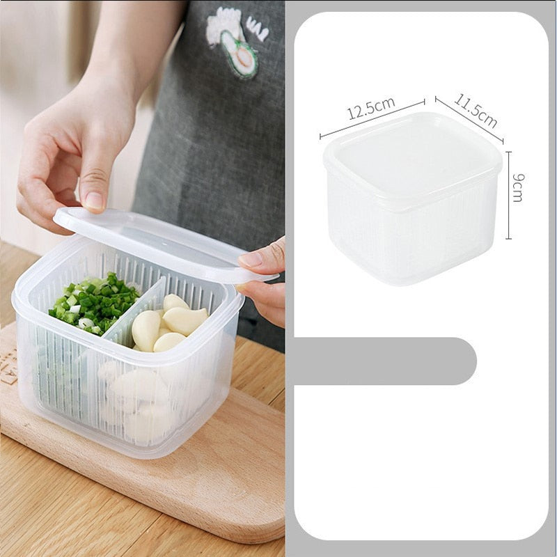 Kitchen Colander Stackable Food Storage Bin