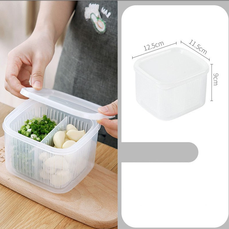 Kitchen Colander Stackable Food Storage Bin